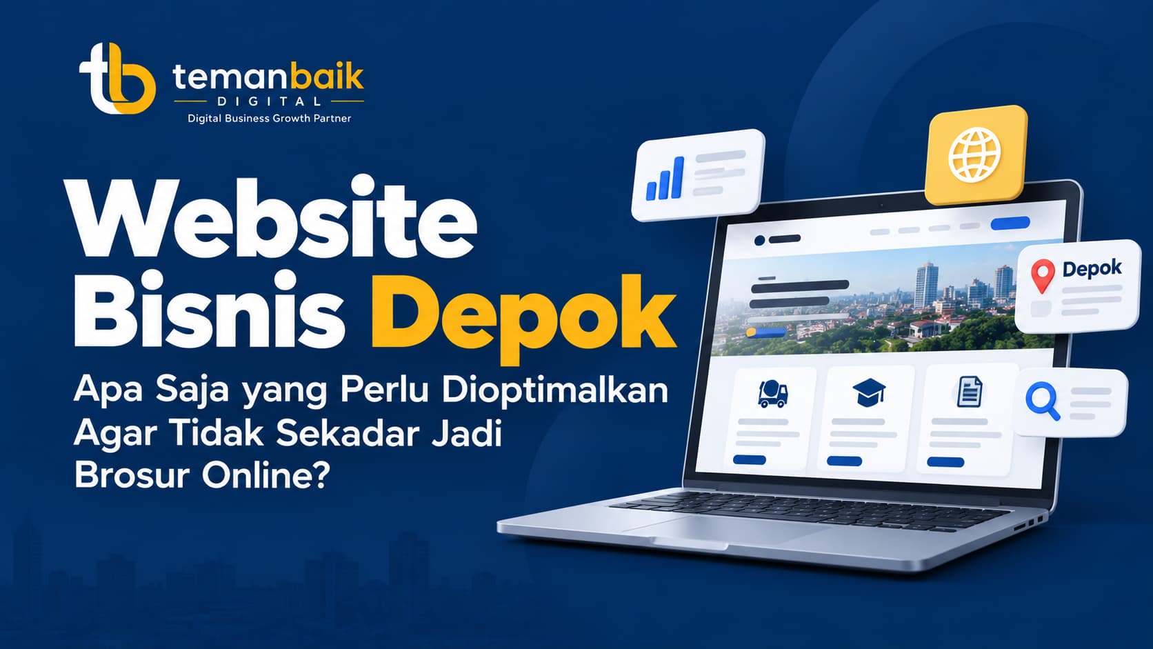 Optimasi website bisnis Depok